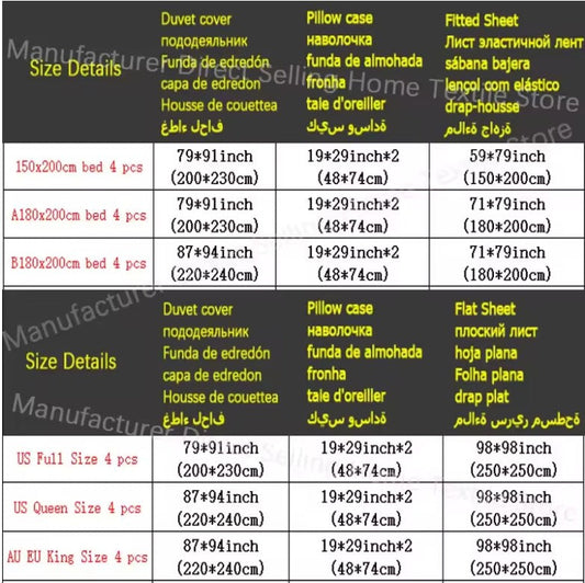 Mulberry Silk Blend Satin Bedding Set Queen