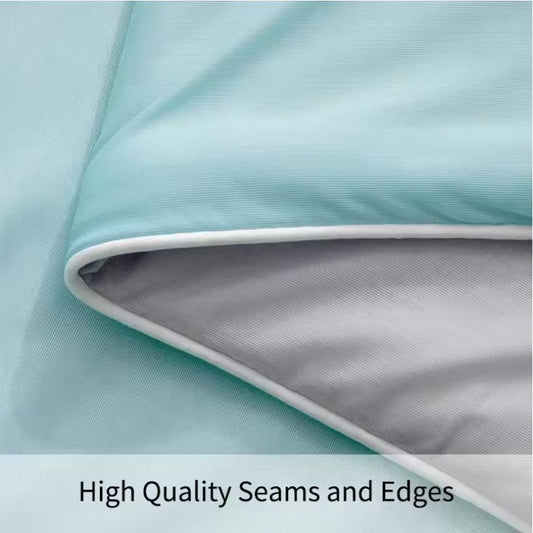 Double-Sided Cooling Blanket – Silky Lightweight Summer Quilt