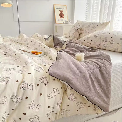 Double Gauze Summer Quilt – Soft & Lightweight Blanket