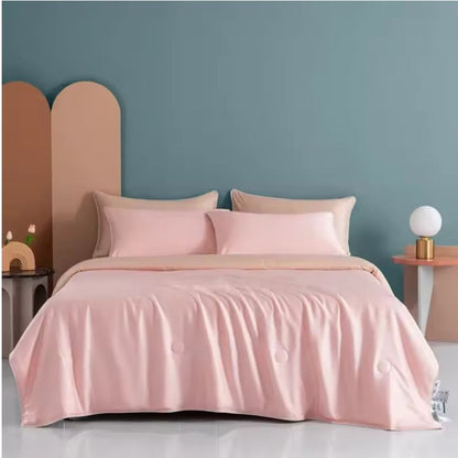 Cooling Blanket Soft Silky Lightweight Quilt